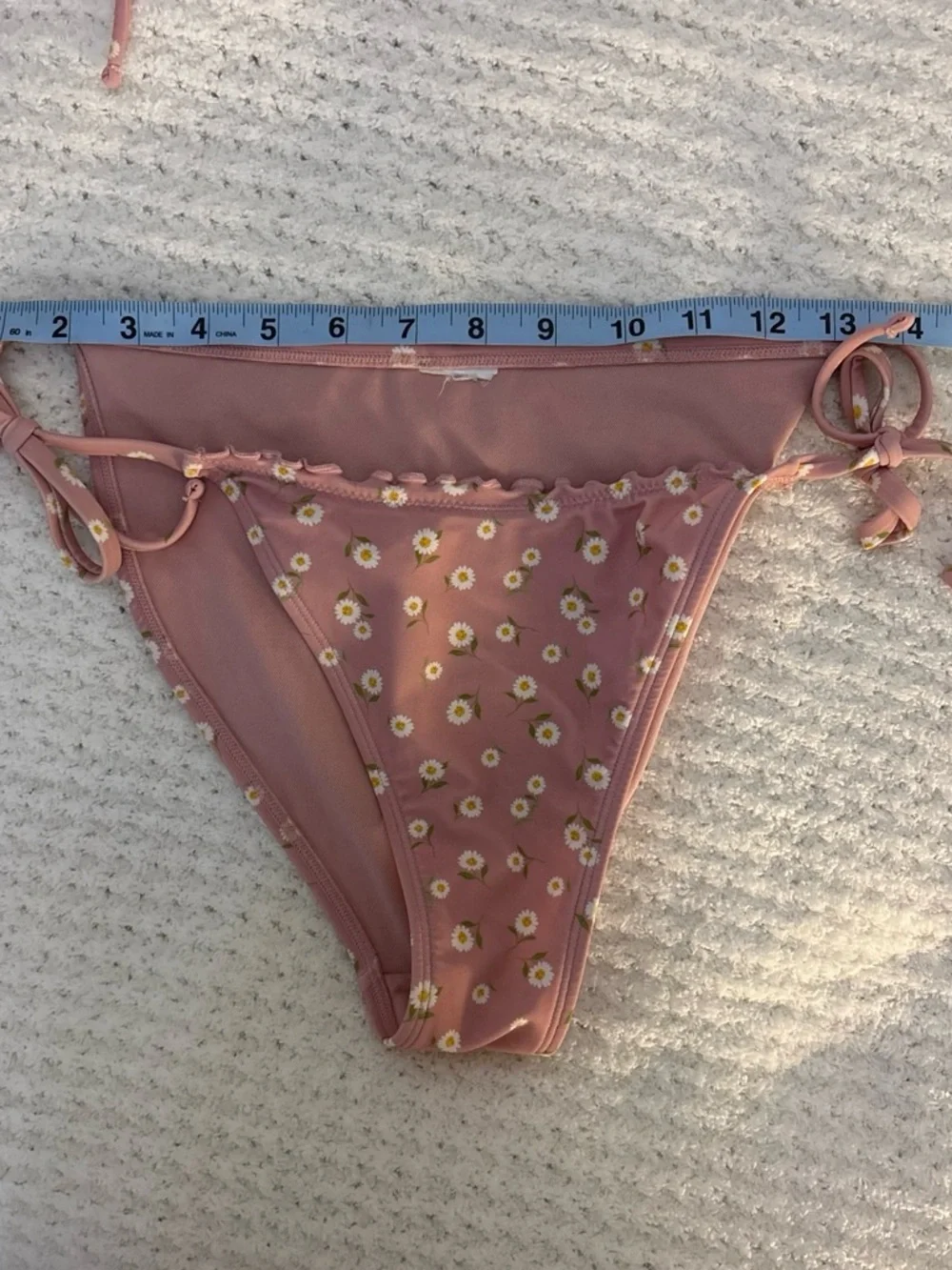 wild fable Mauve Daisy Print Underwire Bikini Set